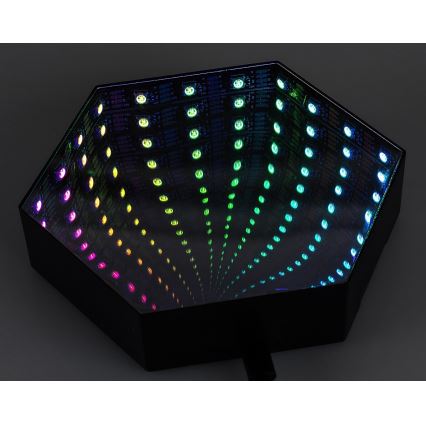 Rabalux - LED RGB Dimmbare Tischleuchte LED/1W/5V/3xAA + Fernbedienung