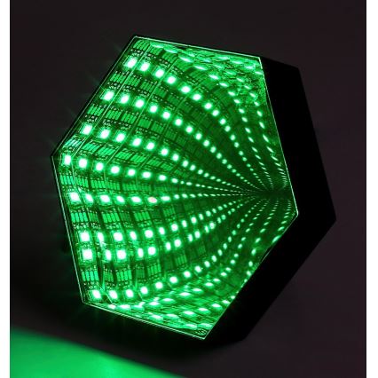 Rabalux - LED RGB Dimmbare Tischleuchte LED/1W/5V/3xAA + Fernbedienung