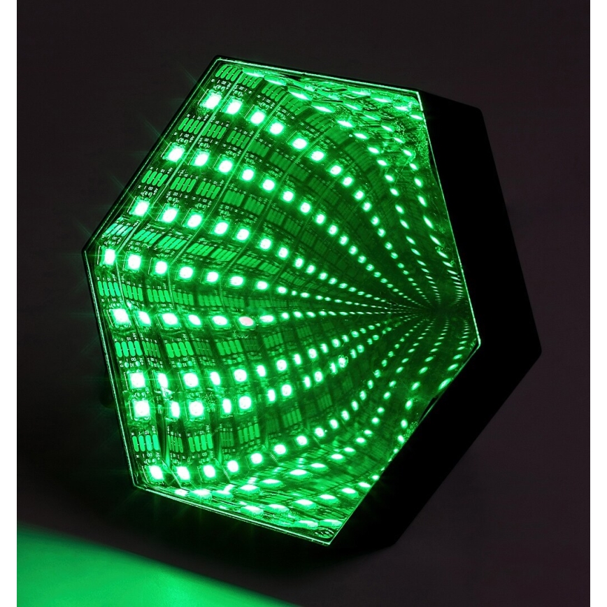 Rabalux - LED RGB Dimmbare Tischleuchte LED/1W/5V/3xAA + Fernbedienung