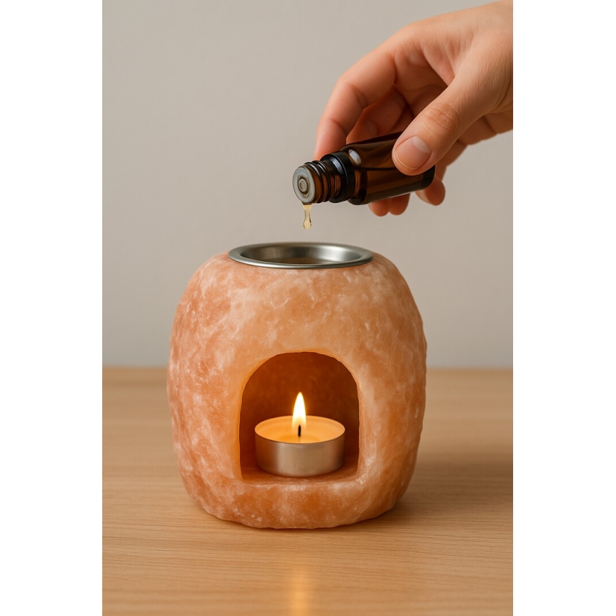 Rabalux - Salzlampe - Kerzenhalter