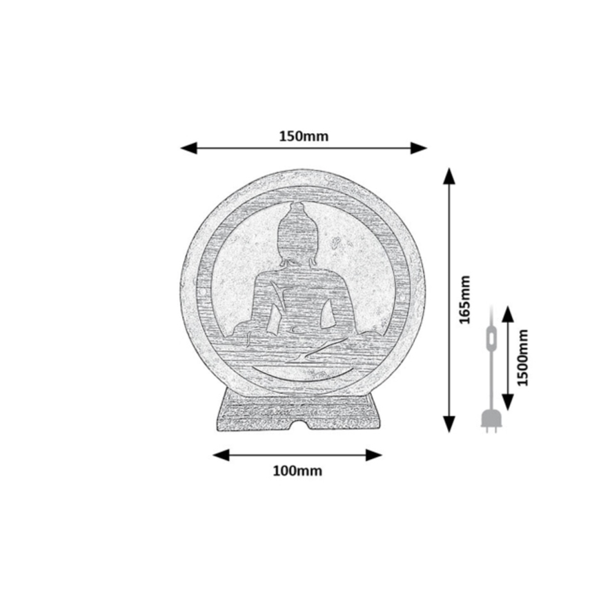 Rabalux - Salzlampe 1xE14/15W/230V