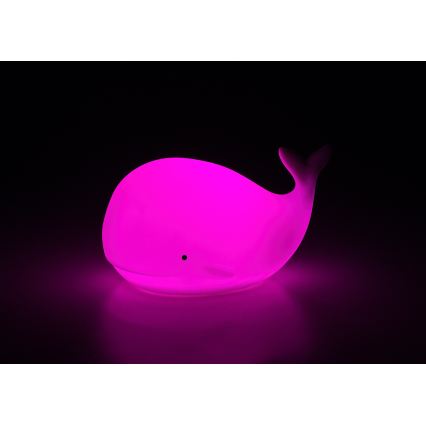 Rabalux - RGB-LED-Touch-Nachtlicht LED/0,05W/1xCR2032 Wal