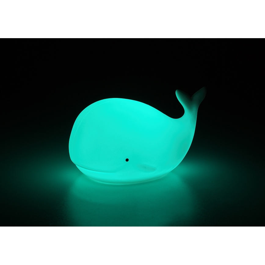 Rabalux - RGB-LED-Touch-Nachtlicht LED/0,05W/1xCR2032 Wal