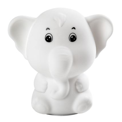 Rabalux - RGB-LED-Touch-Nachtlicht LED/0,05W/1xCR2032 Elefant