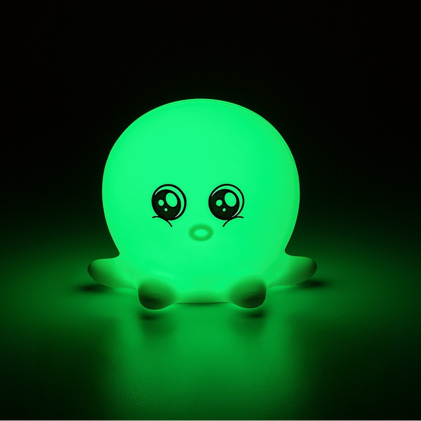 Rabalux - LED RGB Touch-Nachtlicht LED/0,05W/1xCR2032 Oktopus