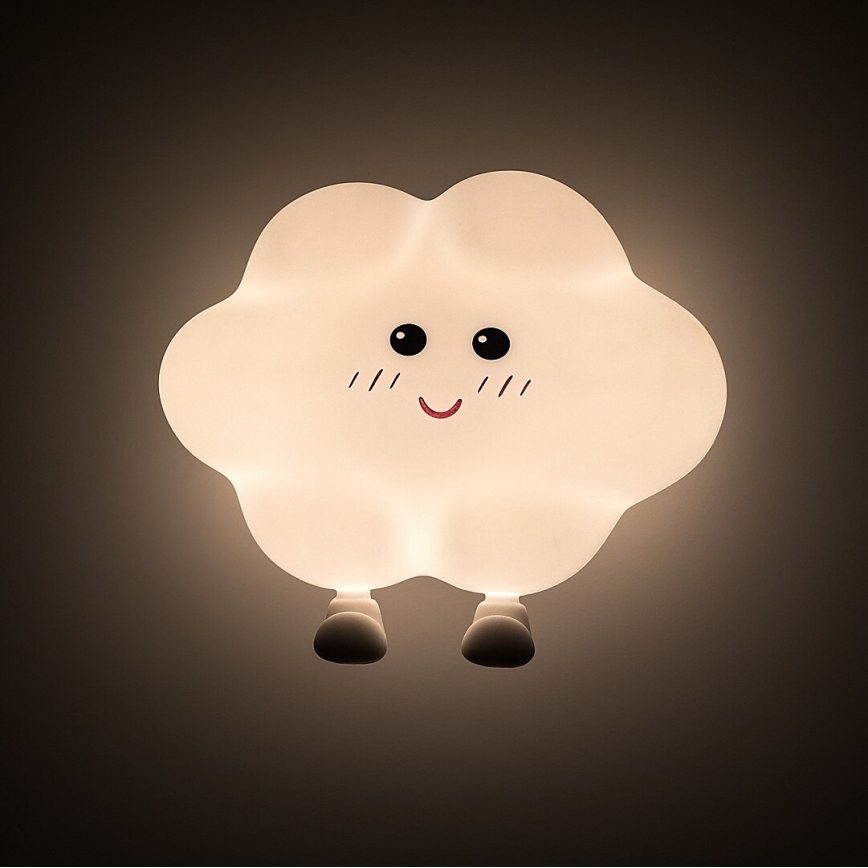 Rabalux - LED dimmbares wiederaufladbares Touch-Kinder-Nachtlicht LED/2,7W/5V 200 mAh Wolke