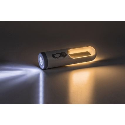 Rabalux - Tragbare, aufladbare LED-Leuchte mit Sensor LED/0,8W/3,7V 3000/7000K