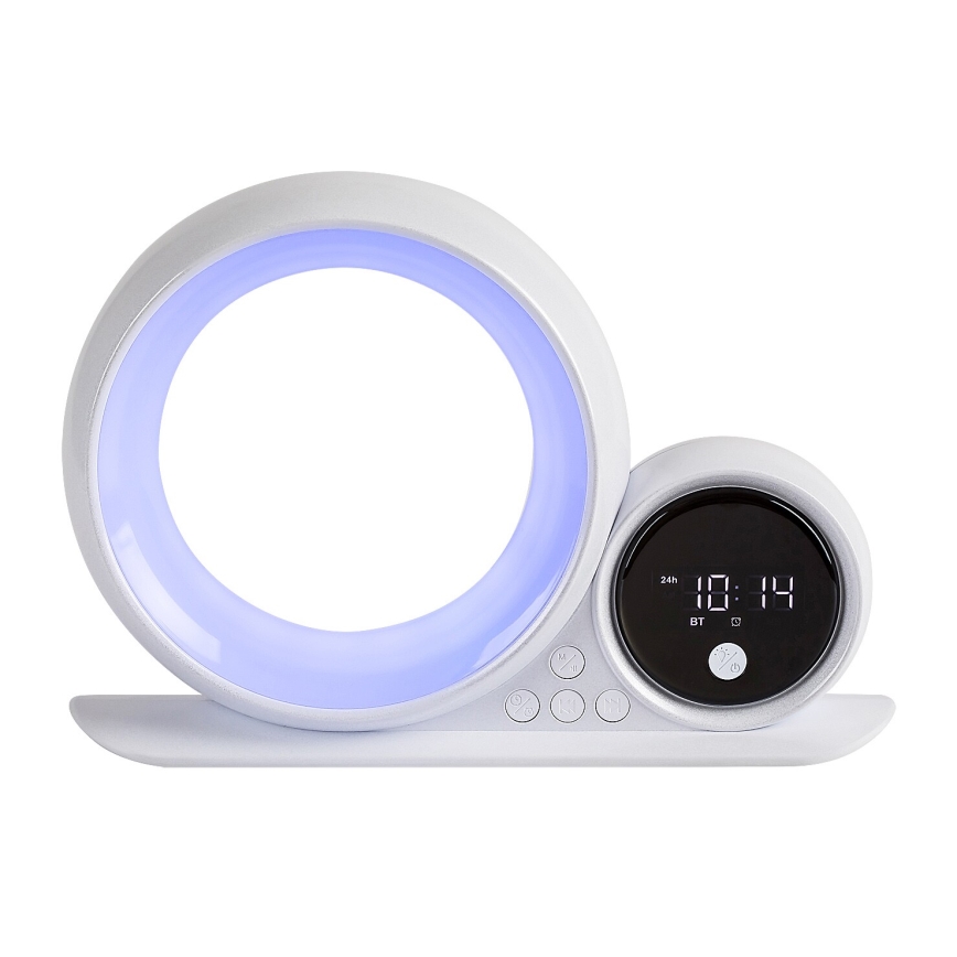 Rabalux - Tischleuchte mit Lautsprecher (LED RGB) LED/5W/230V