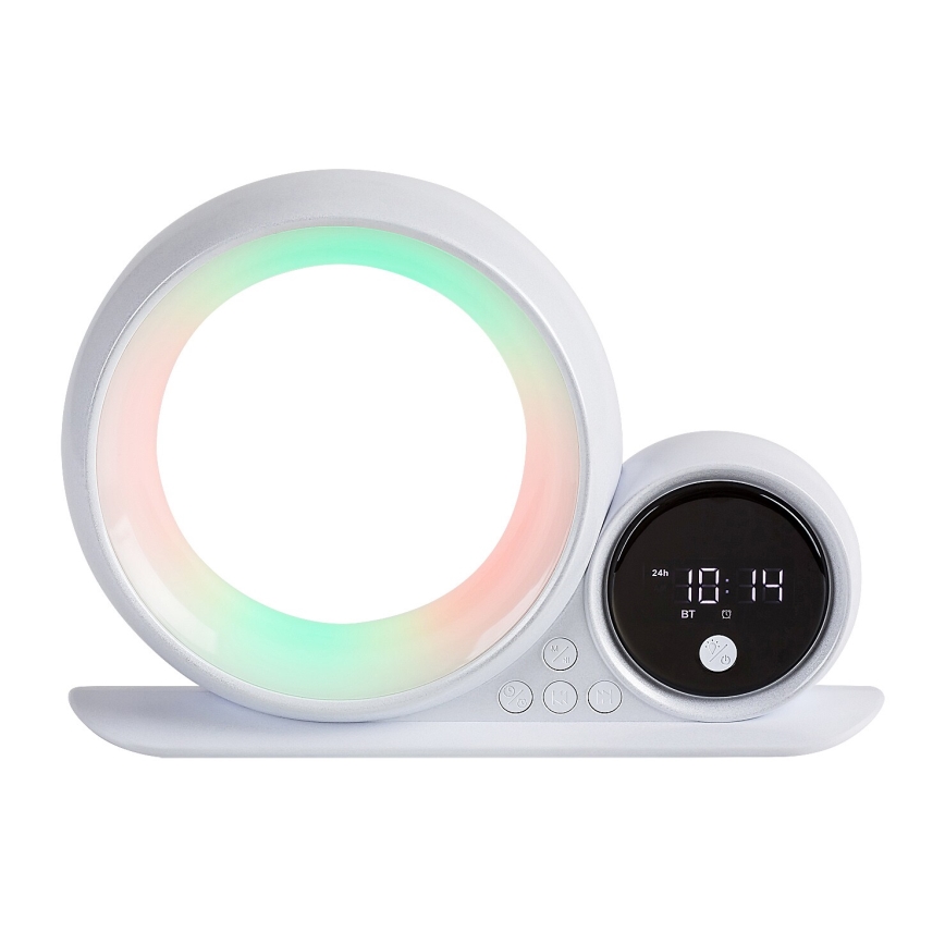 Rabalux - Tischleuchte mit Lautsprecher (LED RGB) LED/5W/230V