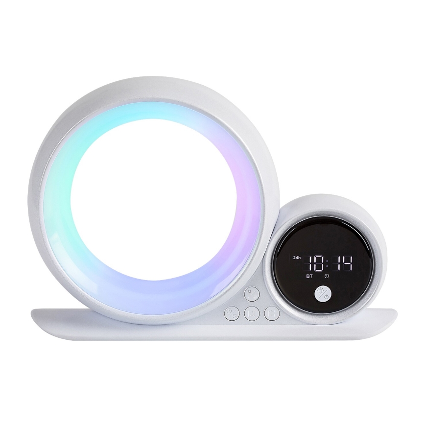 Rabalux - Tischleuchte mit Lautsprecher (LED RGB) LED/5W/230V