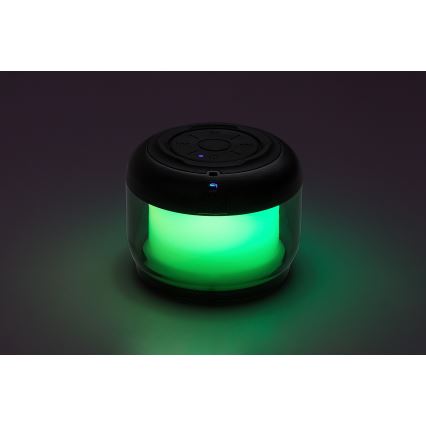 Rabalux - RGB Tischlampe mit Lautsprecher RGB/3W/3,7V 500mAh