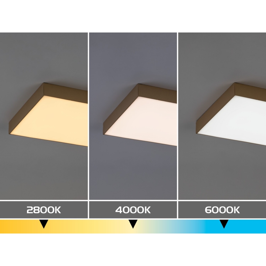 Rabalux - LED Badezimmer-Deckenleuchte LED/24W/230V 2800/4000/6000K IP44