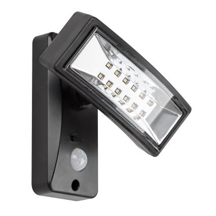 Rabalux – LED-Solarleuchte mit Sensor LED/2,4W/3,7V IP44