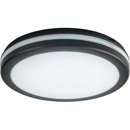 Rabalux - LED-Deckenleuchte für Badezimmer LED/28W/230V 3000/4000/6500K IP54 schwarz