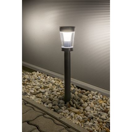 Rabalux - LED Solarleuchte LED/3W/3,7V IP65 Anthrazit 2000 mAh