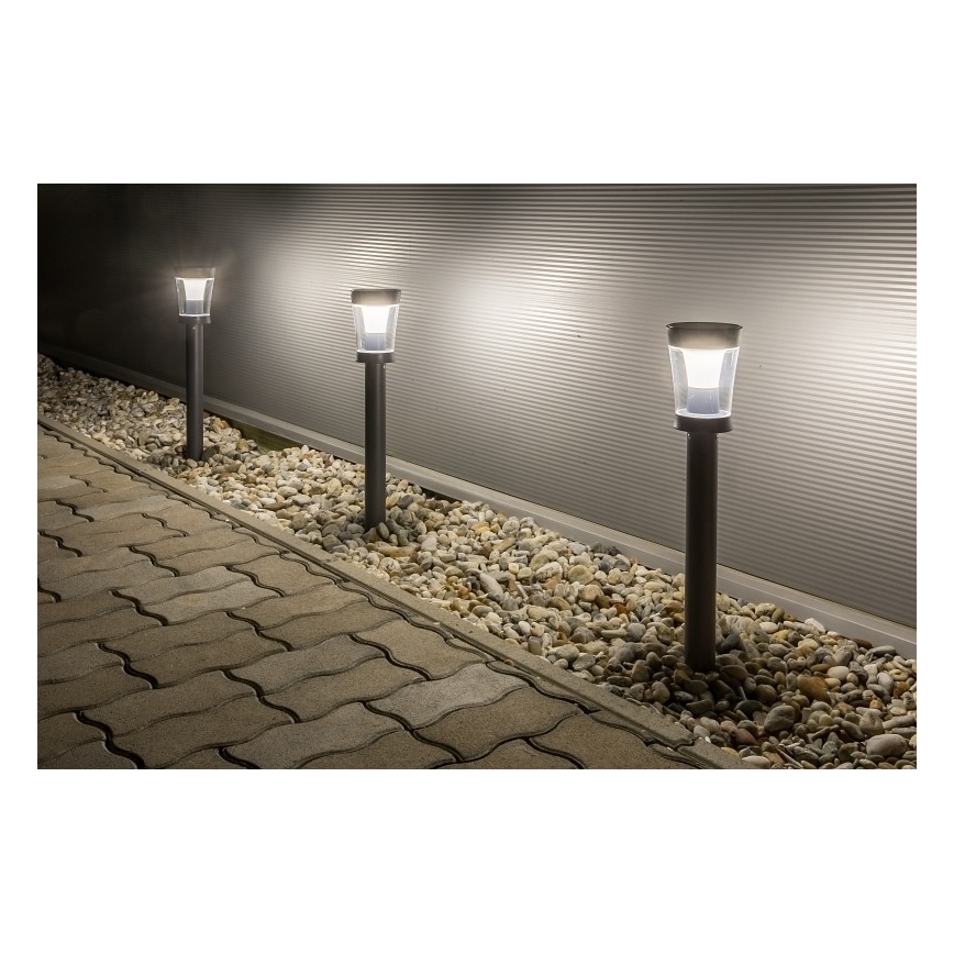 Rabalux - LED Solarleuchte LED/3W/3,7V IP65 Anthrazit 2000 mAh