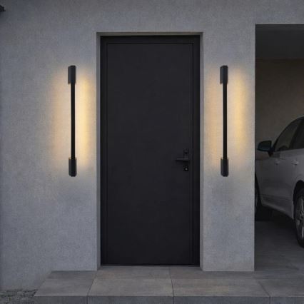 Rabalux - LED Außenwandleuchte LED/8W/230V IP54 90 cm schwarz