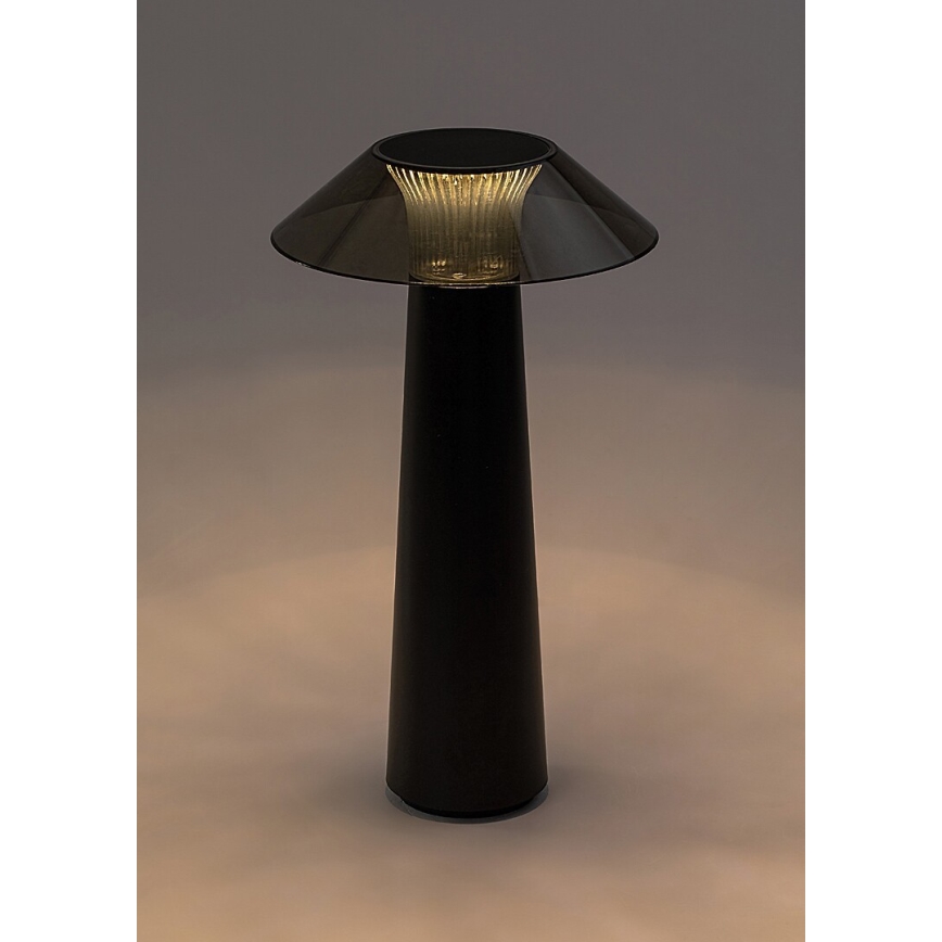 Rabalux - Dimmbare, aufladbare LED-Tischlampe mit Touch-Funktion LED/5W/5V IP44 schwarz