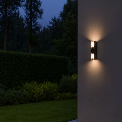Rabalux - LED Außenwandleuchte LED/13W/230V IP65 Anthrazit