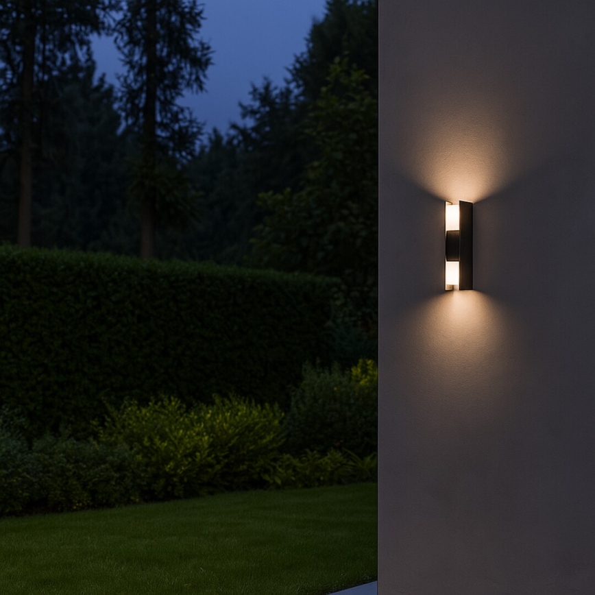 Rabalux - LED Außenwandleuchte LED/13W/230V IP65 Anthrazit