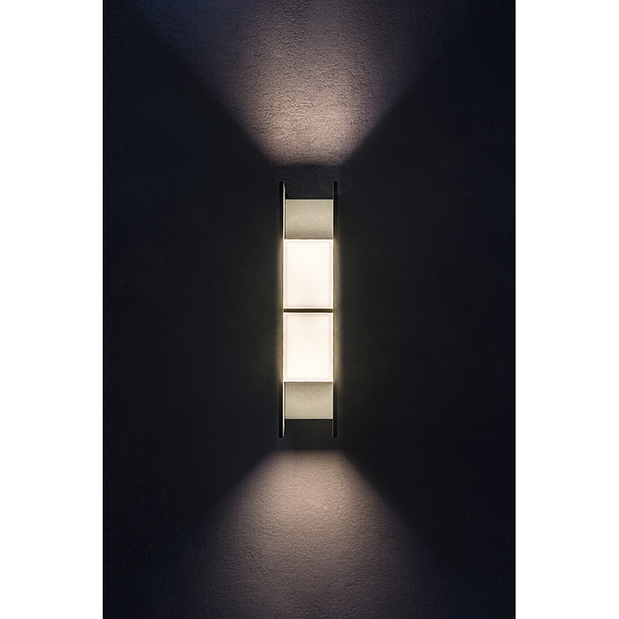 Rabalux - LED Außenwandleuchte LED/13W/230V IP65 Anthrazit