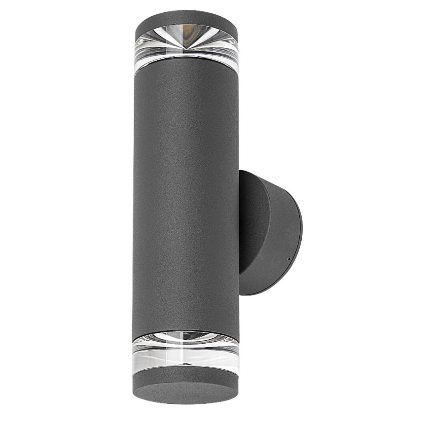 Rabalux - Außenwandleuchte 2xGU10/10W/230V IP54 Anthrazit