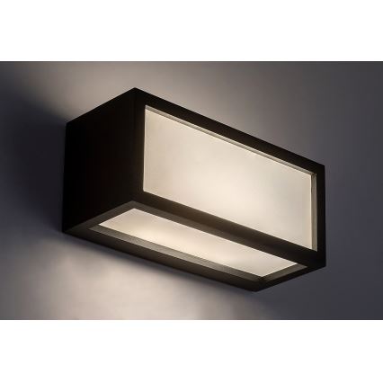 Rabalux - LED-Wandleuchte für Außenbereiche LED/10W/230V IP54 schwarz