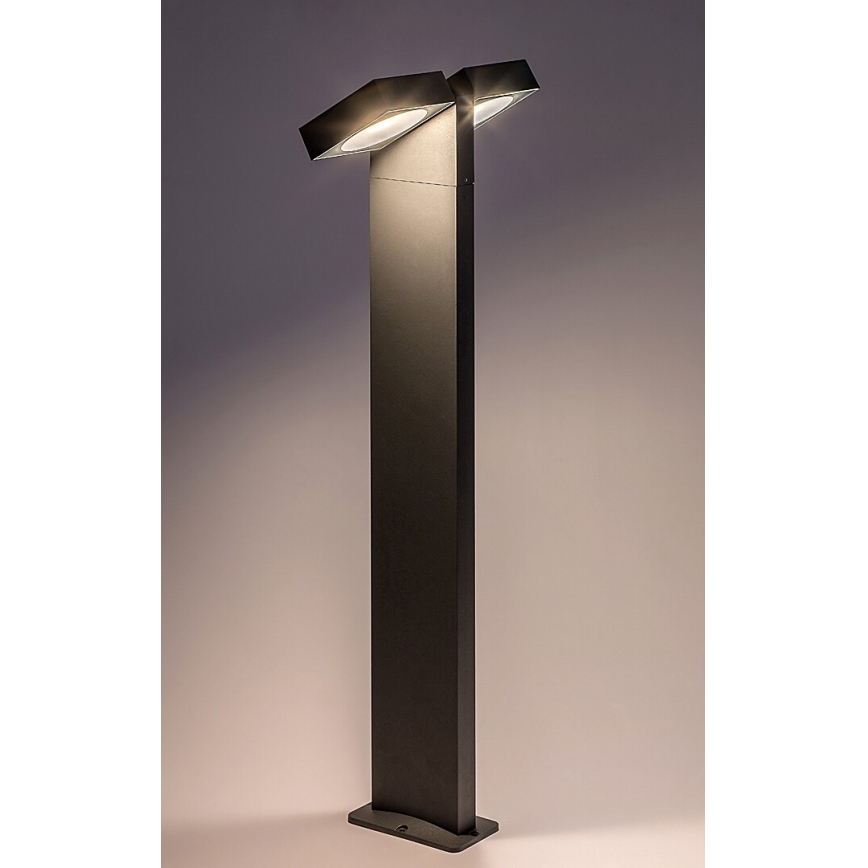 Rabalux - Flexible LED-Außenleuchte 2xLED/7W/230V IP54 anthrazit