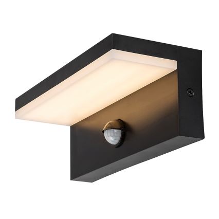 Rabalux - LED Outdoor-Wandleuchte mit Sensor LED/9W/230V 2700/4000/6500K IP54 schwarz