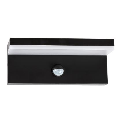 Rabalux - LED Outdoor-Wandleuchte mit Sensor LED/9W/230V 2700/4000/6500K IP54 schwarz