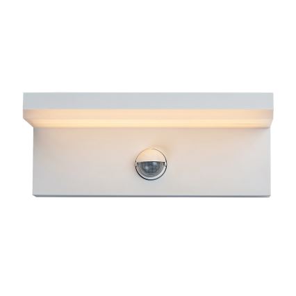 Rabalux - LED Outdoor-Wandleuchte mit Sensor LED/9W/230V 2700/4000/6500K IP54 weiß