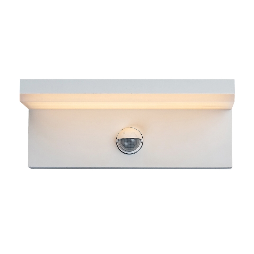Rabalux - LED Outdoor-Wandleuchte mit Sensor LED/9W/230V 2700/4000/6500K IP54 weiß