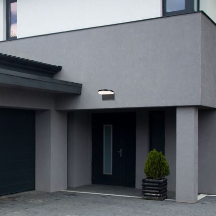 Rabalux - LED Außenwandleuchte LED/9W/230V 2700/4000/6500K IP54 schwarz