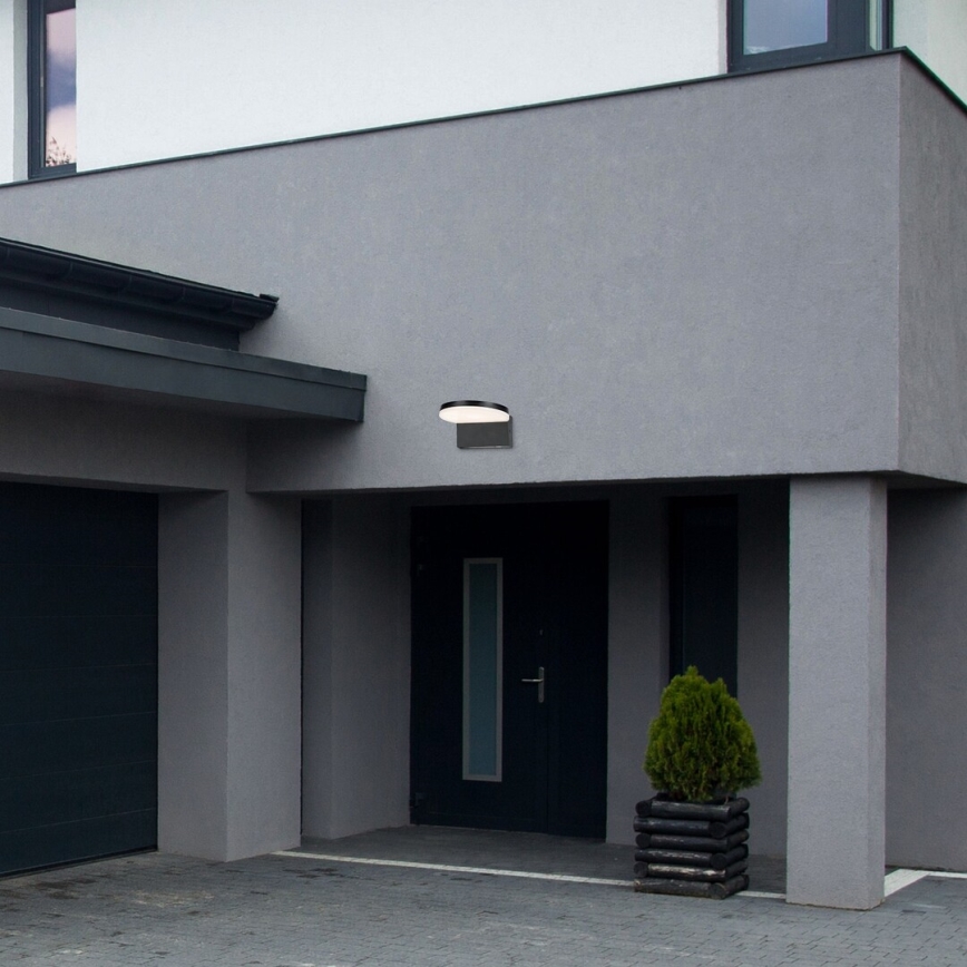 Rabalux - LED Außenwandleuchte LED/9W/230V 2700/4000/6500K IP54 schwarz