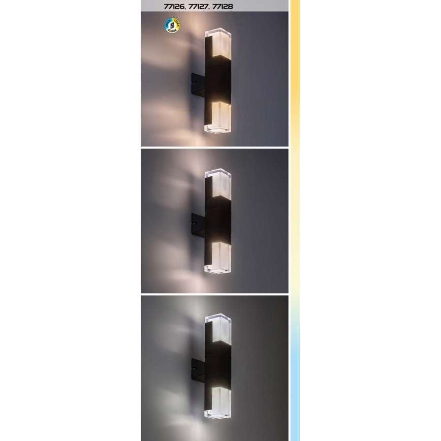 Rabalux - LED Außenwandleuchte LED/7W/230V 2700/4000/6000K IP54