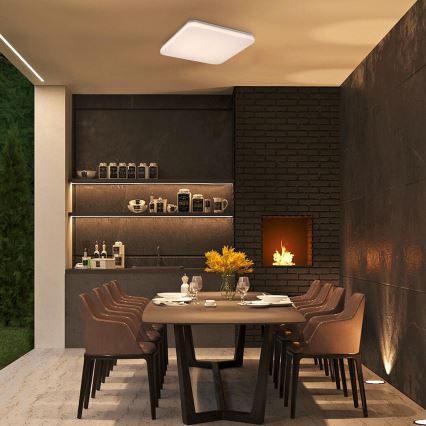 Rabalux - LED-Deckenleuchte für Badezimmer 36W/230V 3000/4000/6000K IP44 41x41 cm