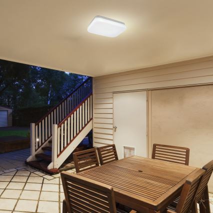 Rabalux - LED-Deckenleuchte für Badezimmer mit Sensor LED/18W/230V 3000K IP44