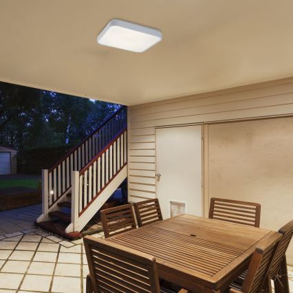 Rabalux - LED-Deckenleuchte für Badezimmer mit Sensor LED/18W/230V 4000K IP44