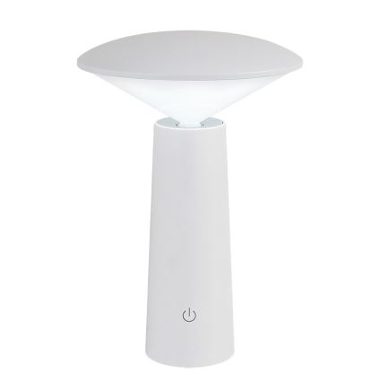 Rabalux - Dimm- und aufladbare LED-Tischleuchte mit Touch-Funktion POLPERRO LED/3W/3,7V 1200mAh weiß