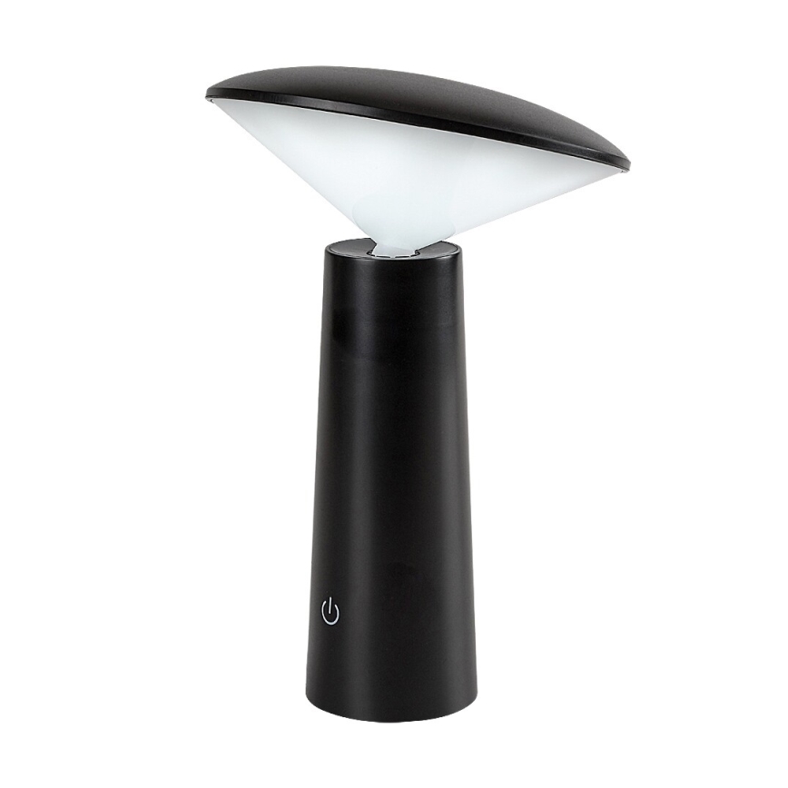 Rabalux - Dimm- und aufladbare LED-Tischleuchte mit Touch-Funktion POLPERRO LED/3W/3,7V 1200mAh schwarz