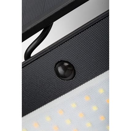Rabalux - LED Solarstrahler mit Sensor LED/8W/3,7V 3000/4000/6500K IP65 2600 mAh