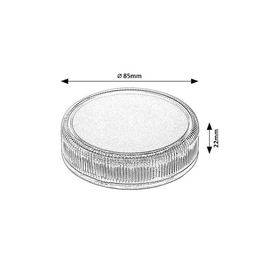 Rabalux - LED-Solarleuchte LED/0,3W/1,2V 800mAh IP65