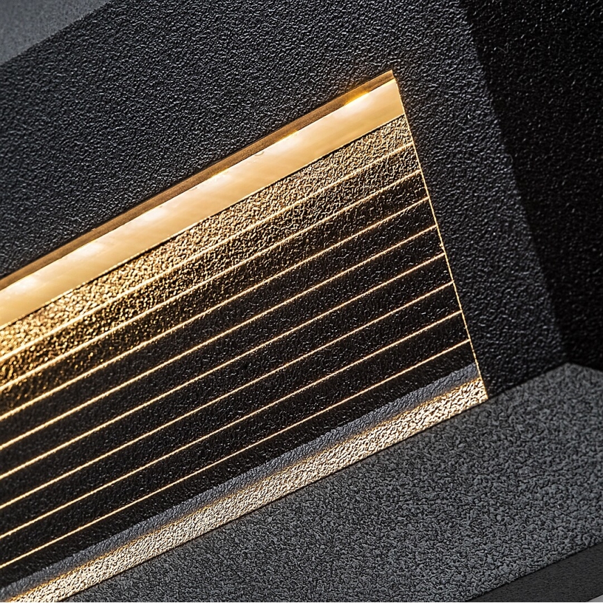 Rabalux - LED-Außenwandleuchte LED/6W/230V IP65 schwarz