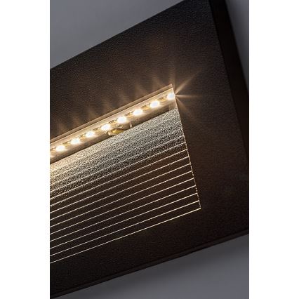 Rabalux - LED Außenwandleuchte LED/6W/230V IP65 schwarz