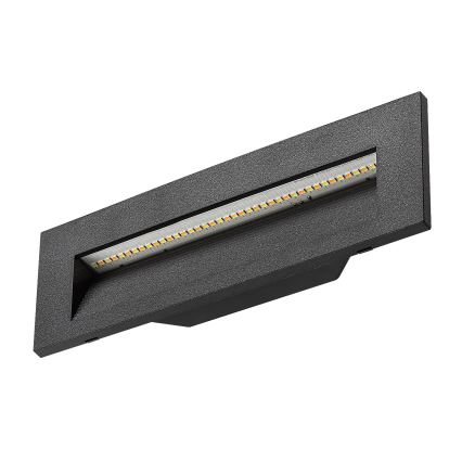Rabalux - LED Außenwandleuchte LED/6W/230V IP65 schwarz