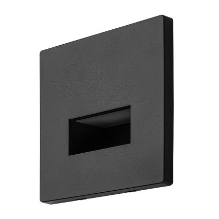 Rabalux - LED-Treppenleuchte LED/1W/230V 3000/4500/6500K schwarz
