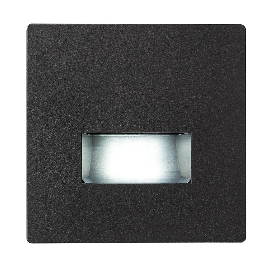 Rabalux - LED-Treppenleuchte LED/1W/230V 3000/4500/6500K schwarz