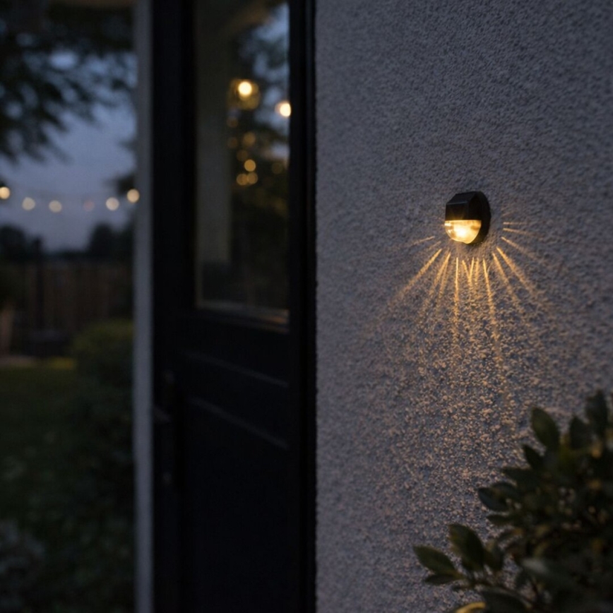 Rabalux - 2er-Set LED-Solar-Wandleuchte LED/0,06W/1,2V 300 mAh IP44