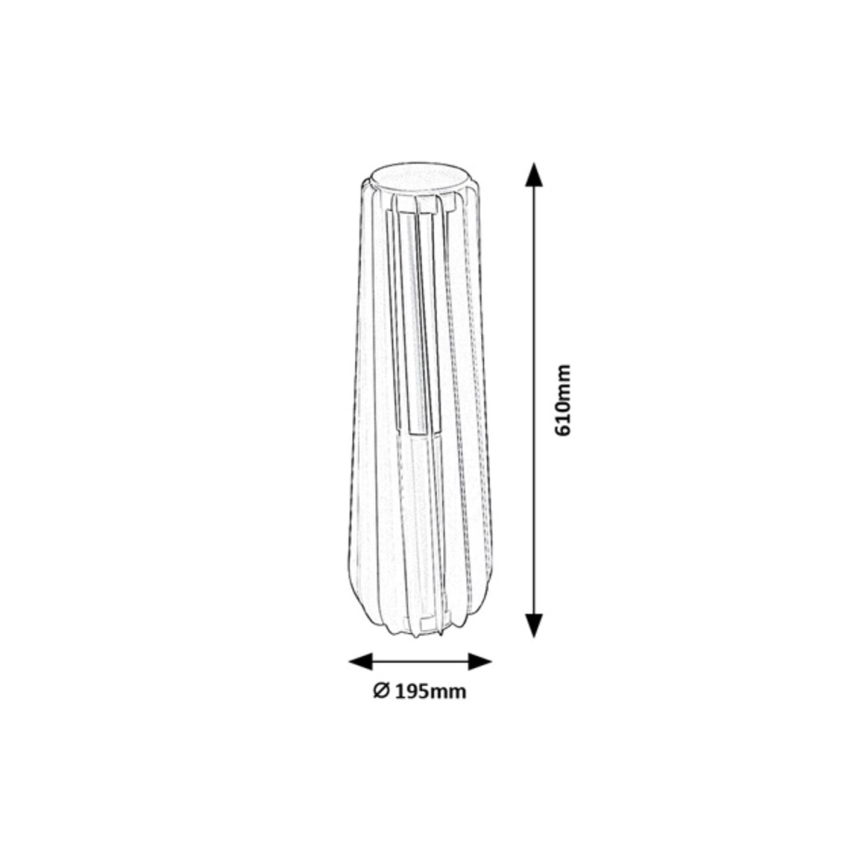 Rabalux - LED-Außenwandleuchte LED/12W/230V IP54