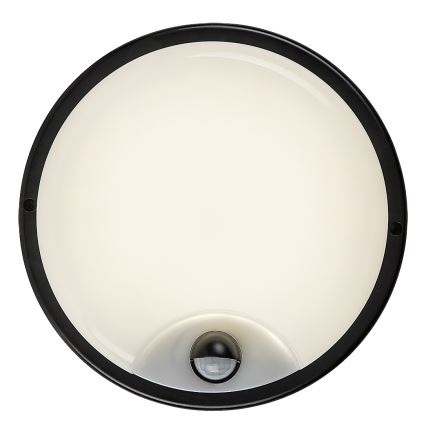 Rabalux - LED-Außenwandleuchte mit Sensor, LED/18W/230V, IP65, schwarz